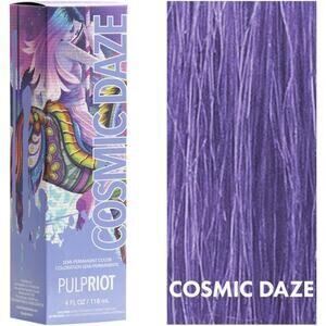 Discontinued! Pulp Riot COSMIC DAZE Purple Semi Permanent Hair Color Dye  4oz